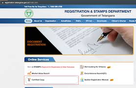 Telangana Registration Document Download